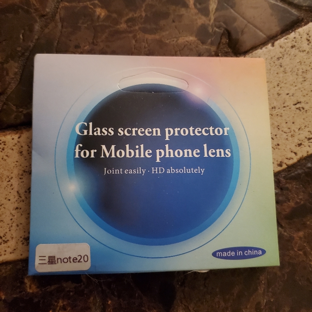 5/25  Glass Screen Protector For Mobile Phone Lens Samsung Note 20 NEW